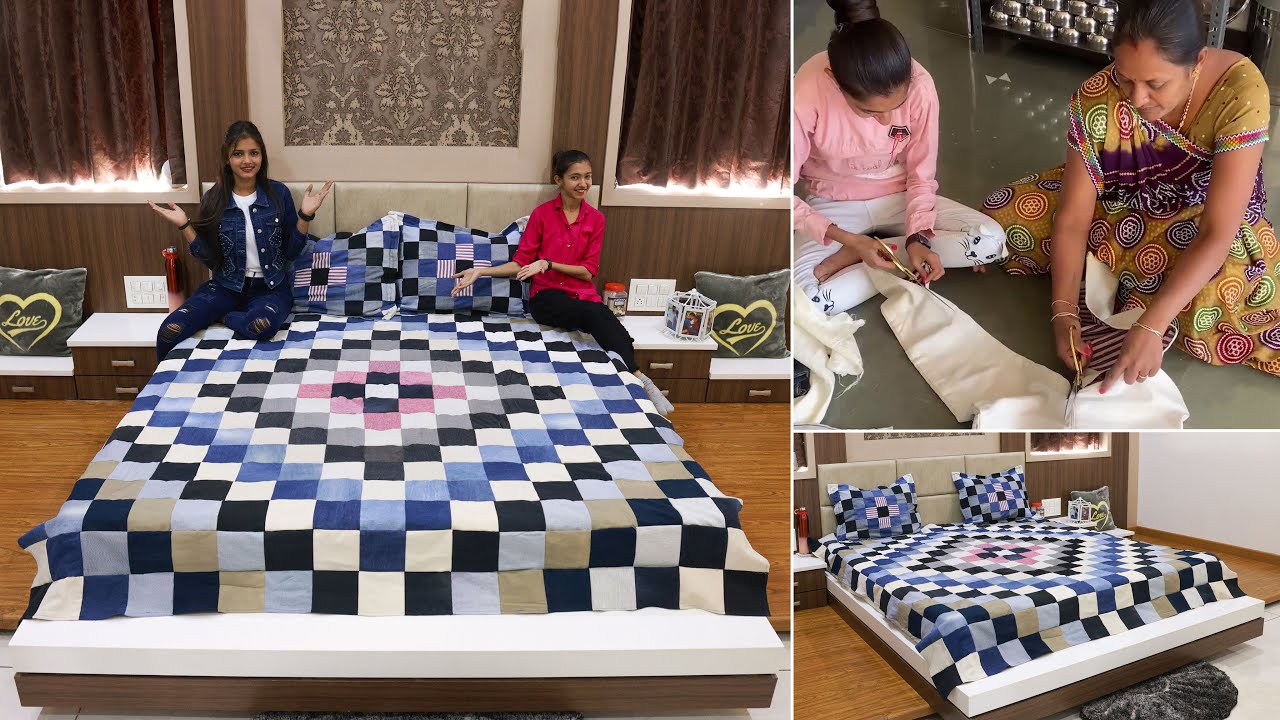 Prepare for Winter with a Warm, - jeans fluffing and bed sheet, cushion making