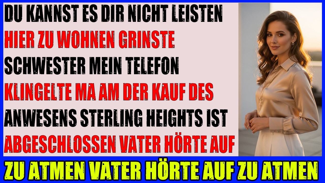 Familientreffen um der armen Schwester zu helfen dann wurde mein Imperium enthüllt