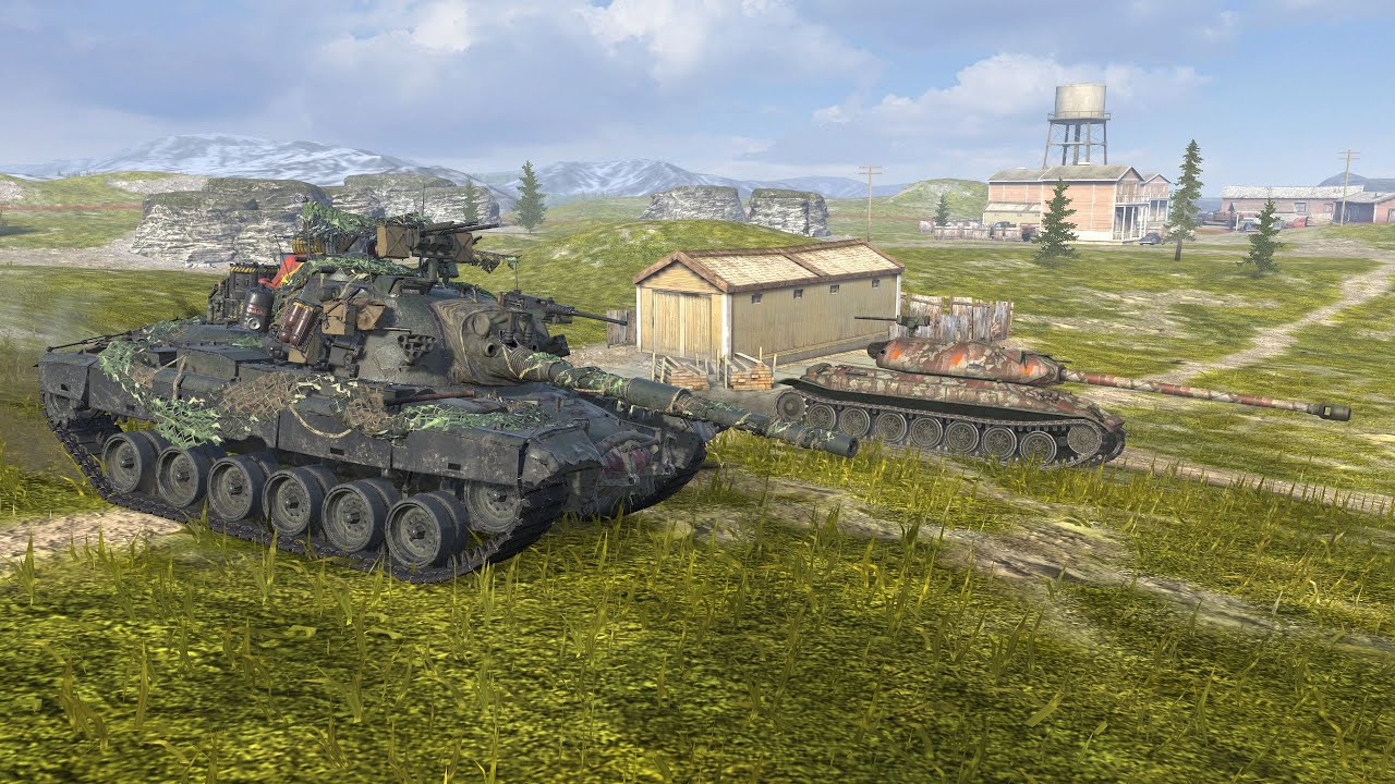 [Lesta Tanks Blitz] The Pipeline (6k DMG) (M48 Patton)