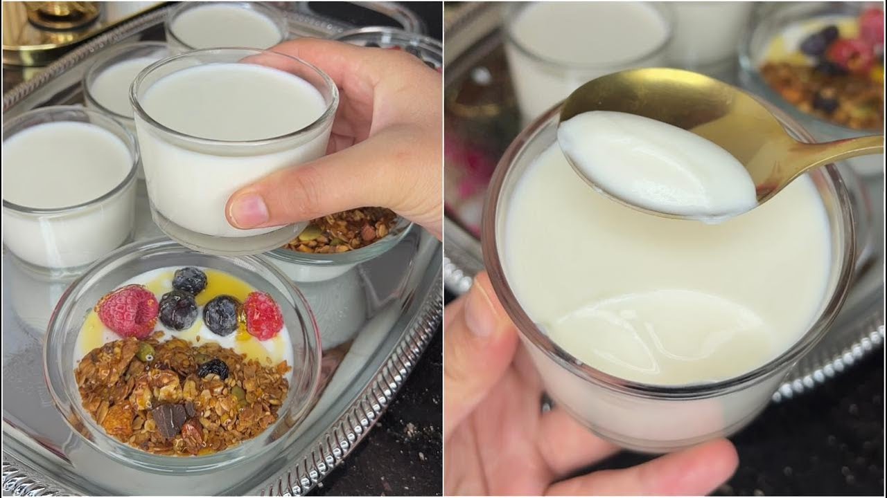 رايب منزلي بدون مواد مخترة وبدون طنجرة ضغط مع جميع أسرار نجاحه😋