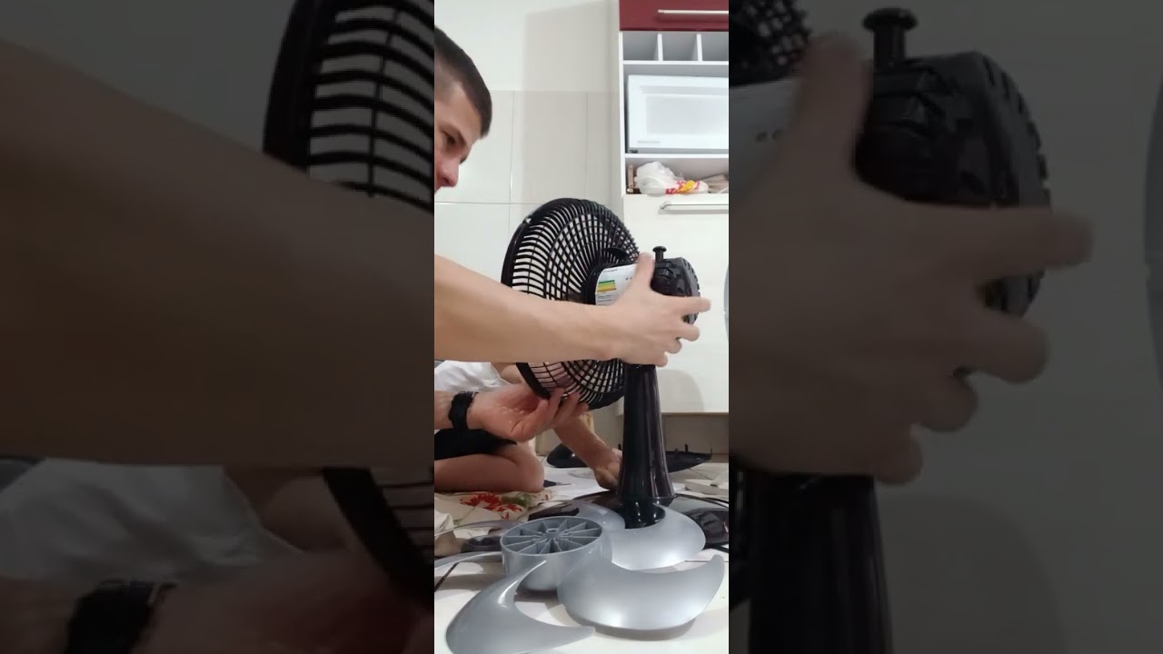 Miguel ventilador de presente.