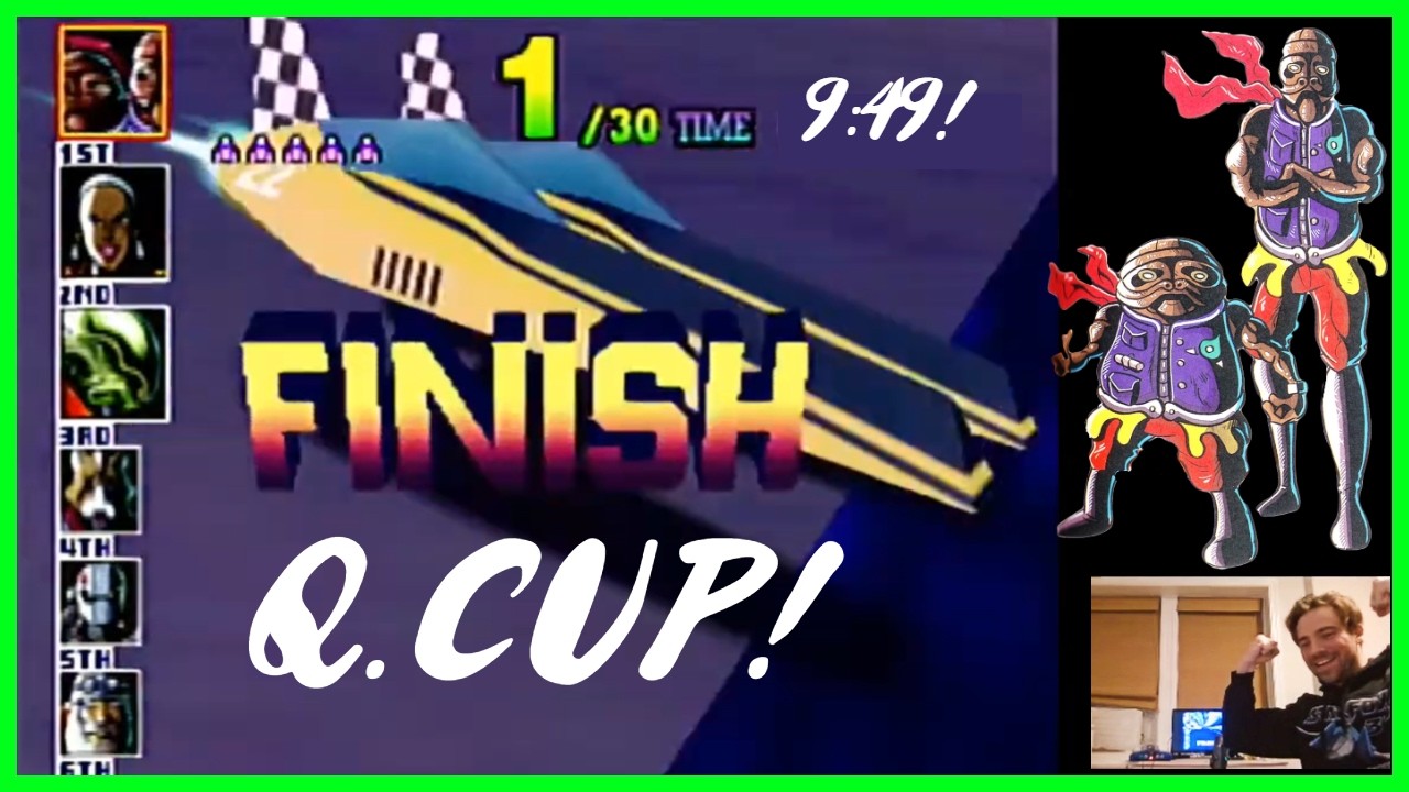 TWIN NORITTA Queen Cup CLEAR 9:49 F-ZERO X