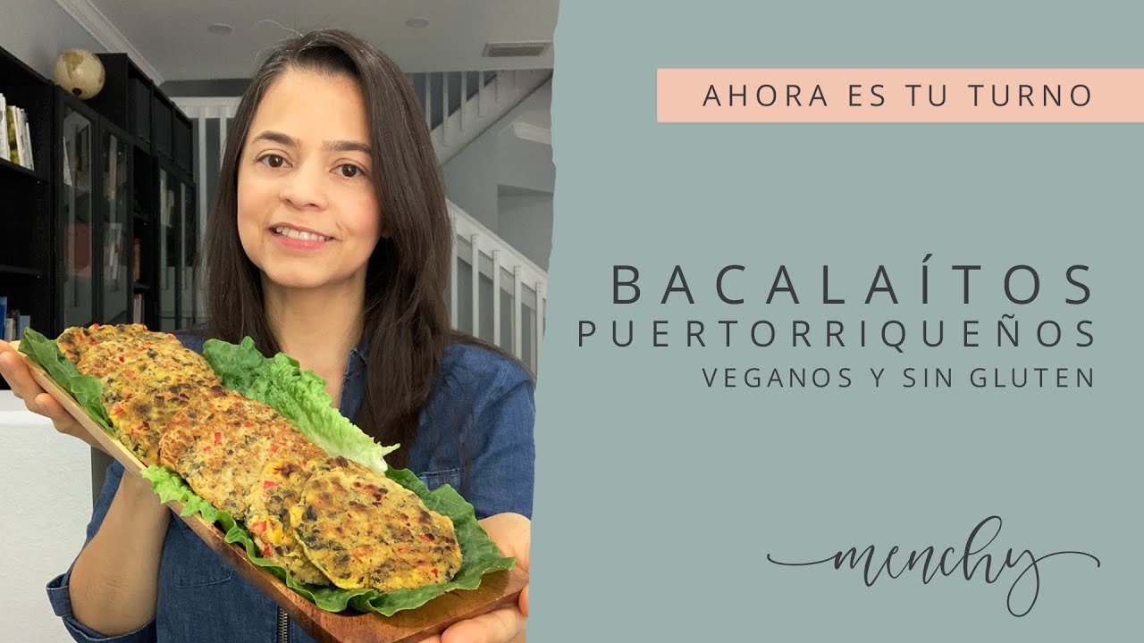 Bacalaítos Puertorriqueños | Veganos y sin Gluten