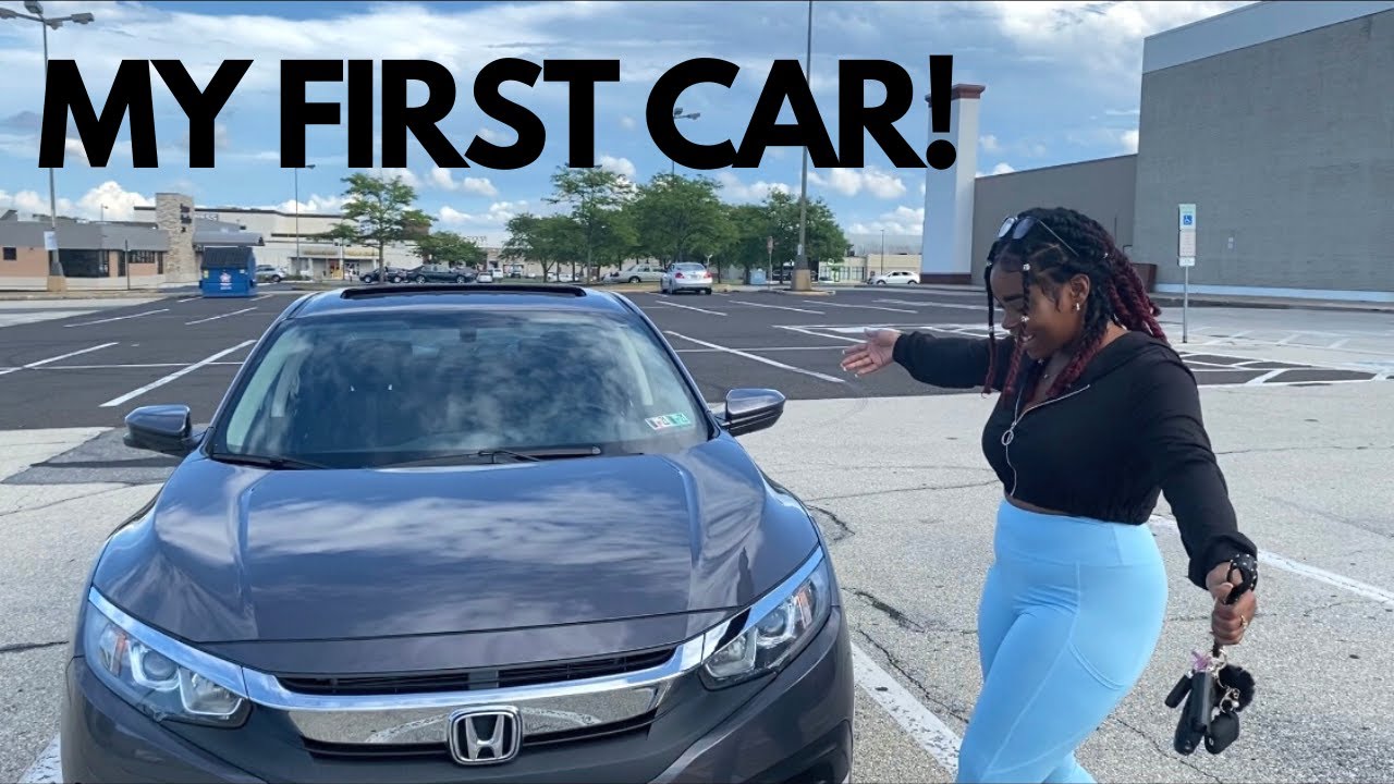 I BOUGHT MY FIRST CAR! 2017 HONDA CIVIC EX