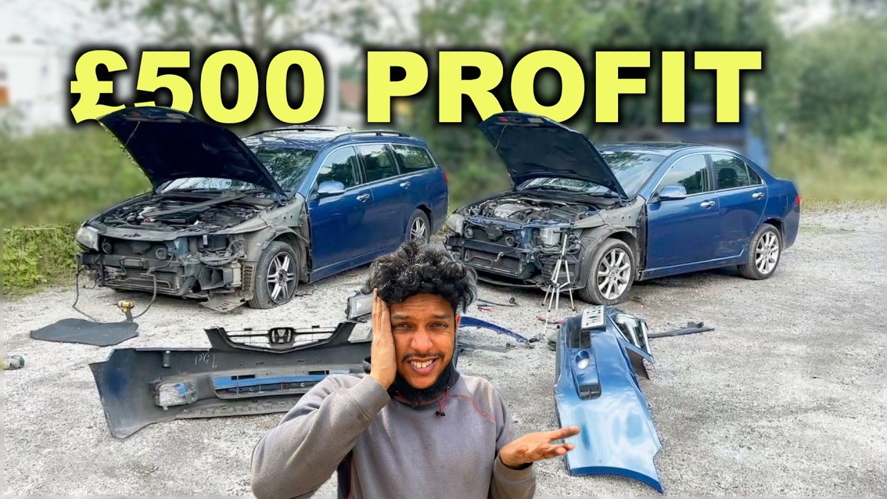 Я купил две Honda и получил прибыль в размере 500 фунтов стерлингов (перепродажа автомобиля в дом).