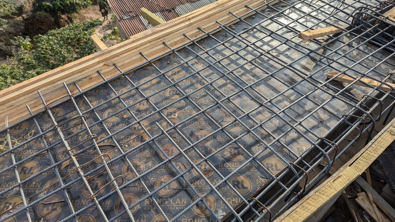 MFUMO HUU WA CHUMA NIMUHIMU SANA KWENYE SLAB  JIFUNZE KITU #construction
