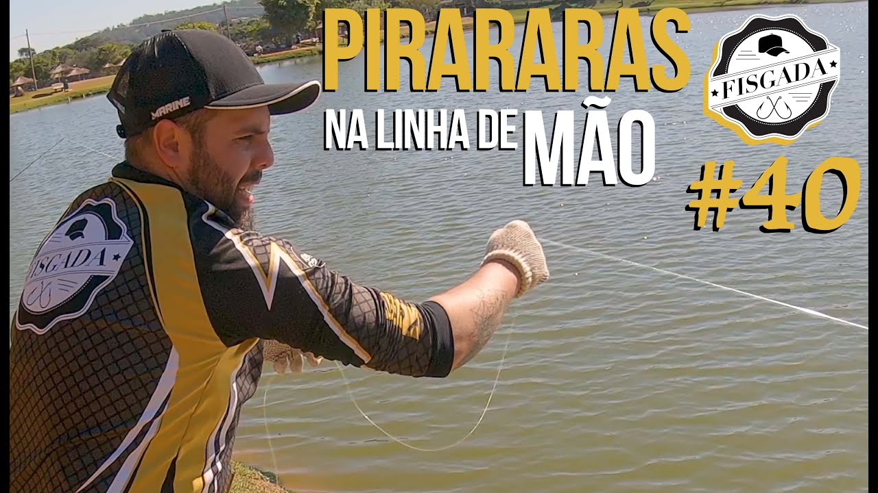 PIRARARAS NA LINHA DE MÃO [NUNCA TINHA FEITO ESSA PESCARIA]