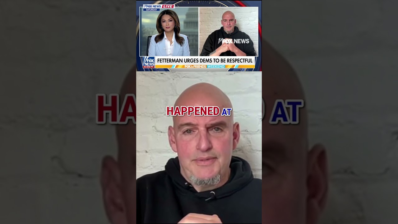 Fetterman URGES Dems to &lsquo;respect the office&rsquo; ahead of State of the Union #foxnews #news #shorts