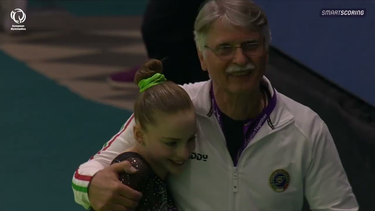 Emma PUATO (ITA) - 2024 junior European silver medallist, vault