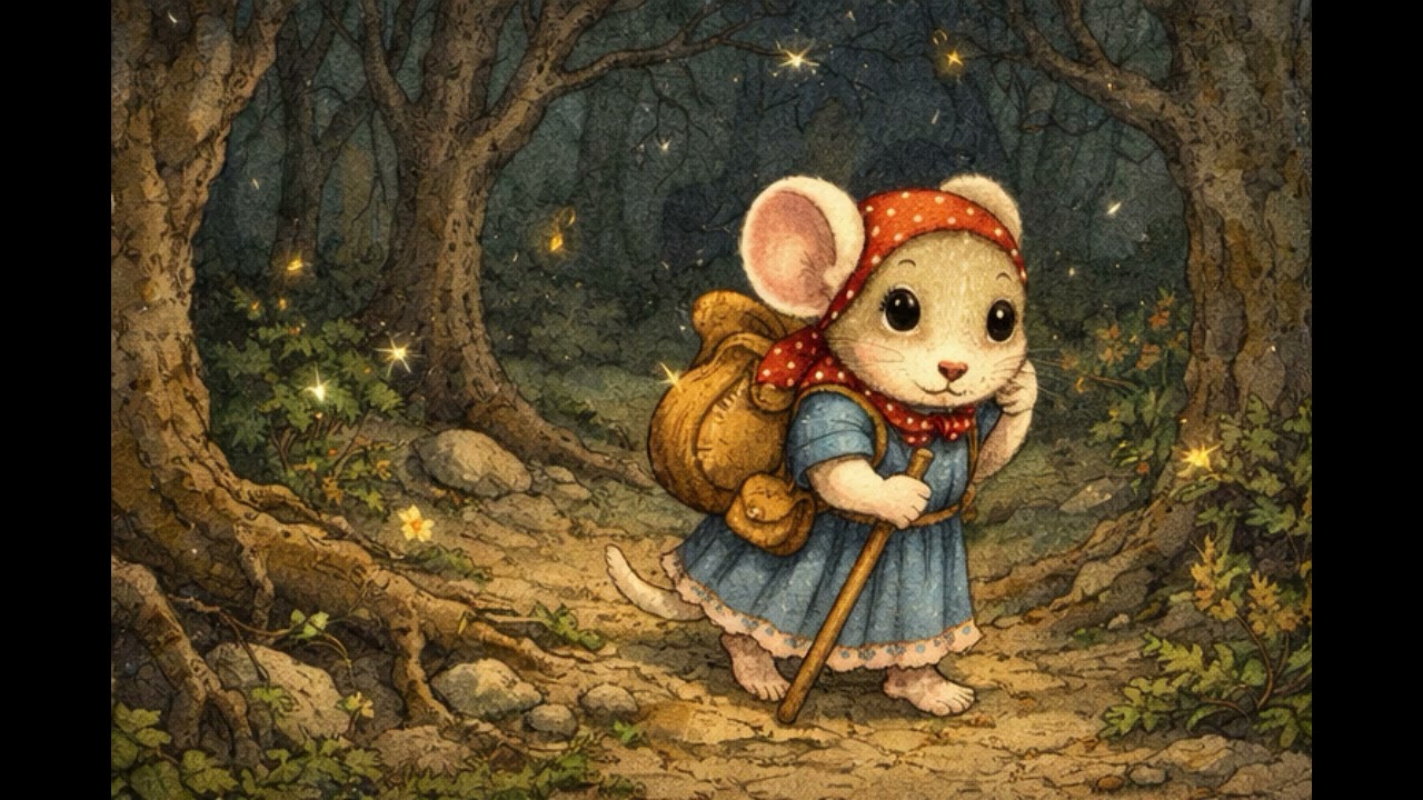 French Story for Beginner-Le voyage de la petite souris. 初学者 听故事 学法语-小老鼠的探险旅行
