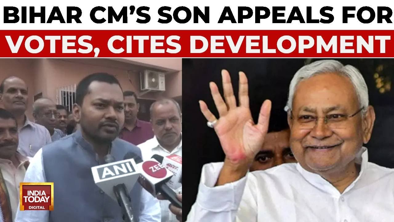 'Vote For Development,' Urges Bihar CM Nitish Kumar's Son Nishant, Calls For Increased Seats