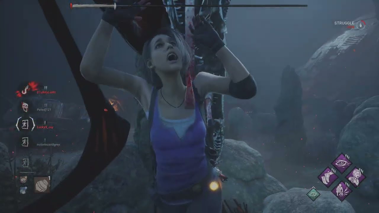 Dead by Daylight Ghostface from hell camping on me
