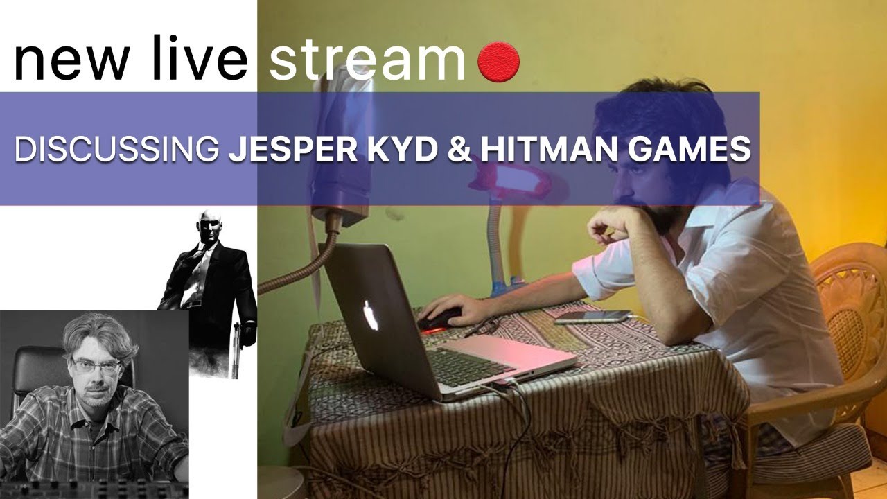 🔴 Live Stream | Discussing Jesper Kyd and Hitman Games