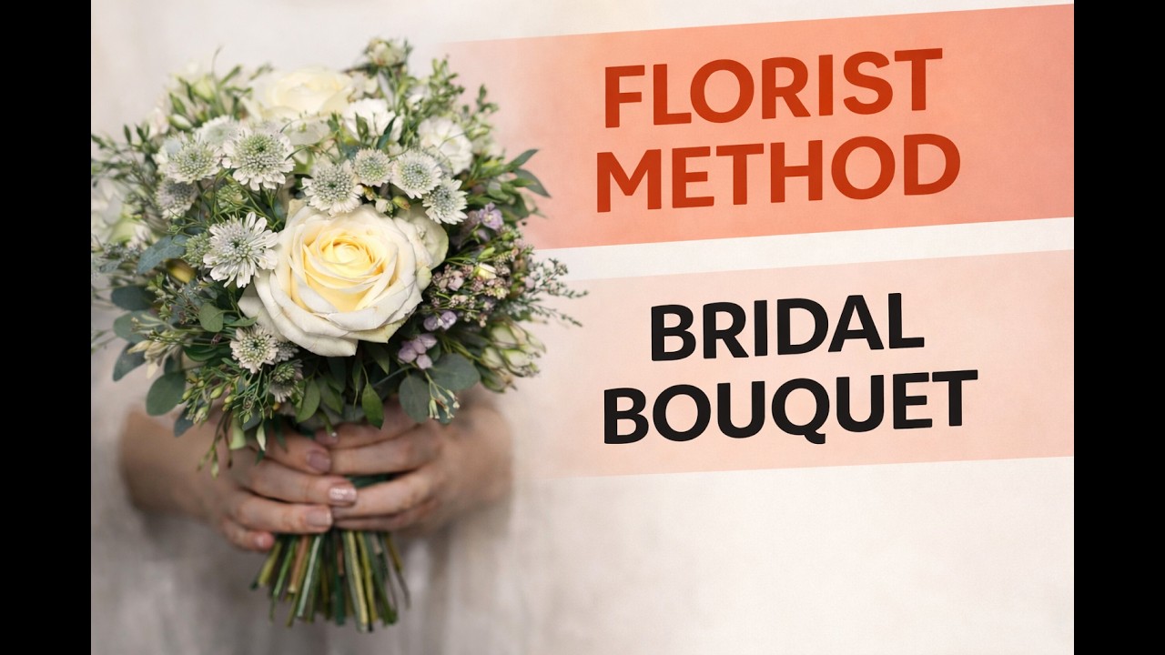 How to Make a Bridal Bouquet Like a Professional Florist