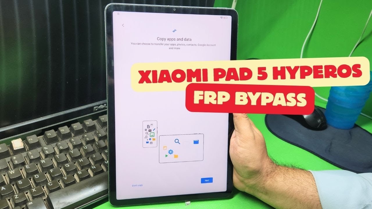 Xiaomi Pad 5 Hyperos FRP Bypass Without PC Easy Solutoin  || xiaomi pad 5 frp bypass