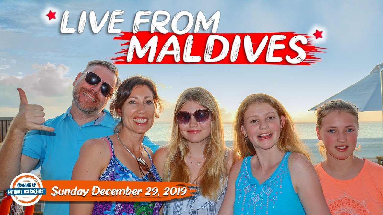 Live Q&A From the Maldives! | 90+ Countries with 3 Kids