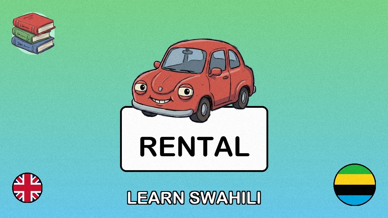 🇬🇧→🇹🇿 Learn Swahili - Renting a Car