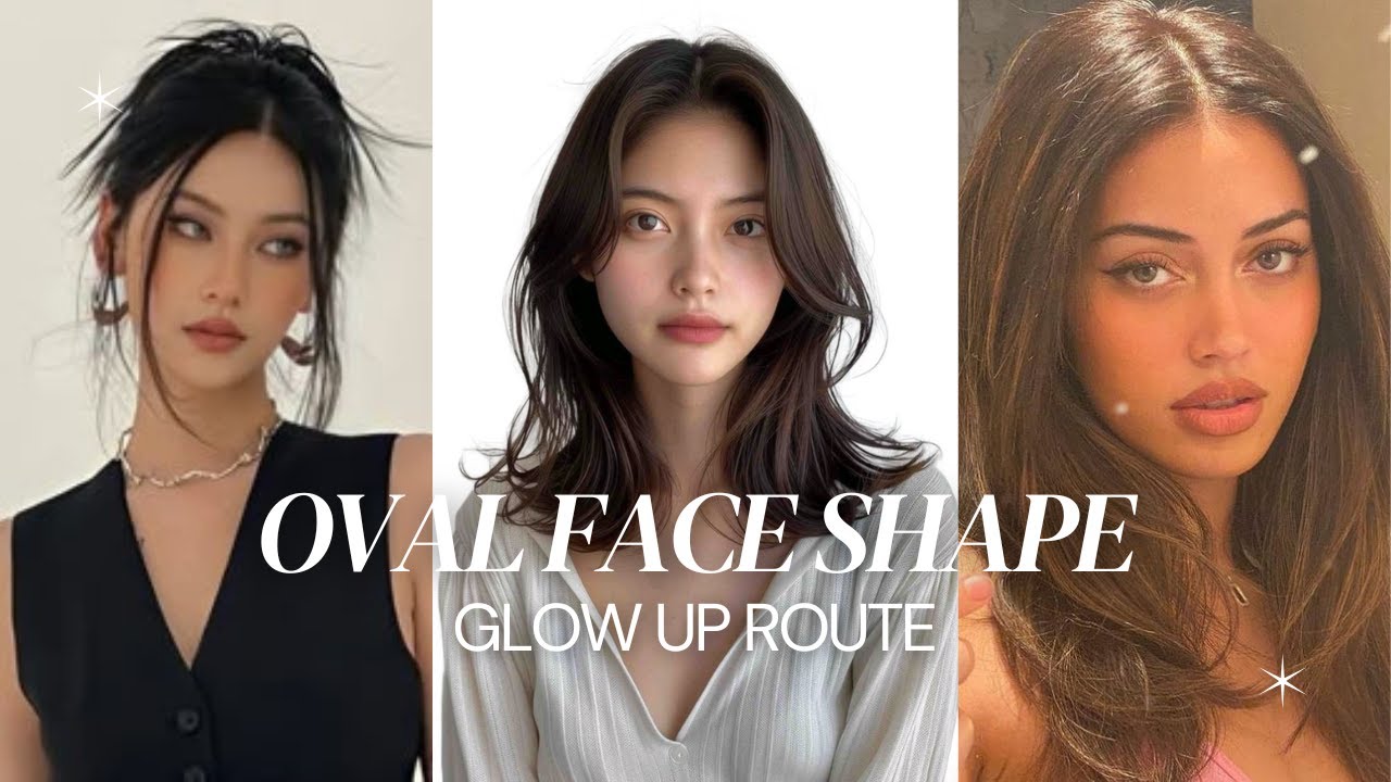 The Oval face Guide !! || glowup tips for oval face girly 💅