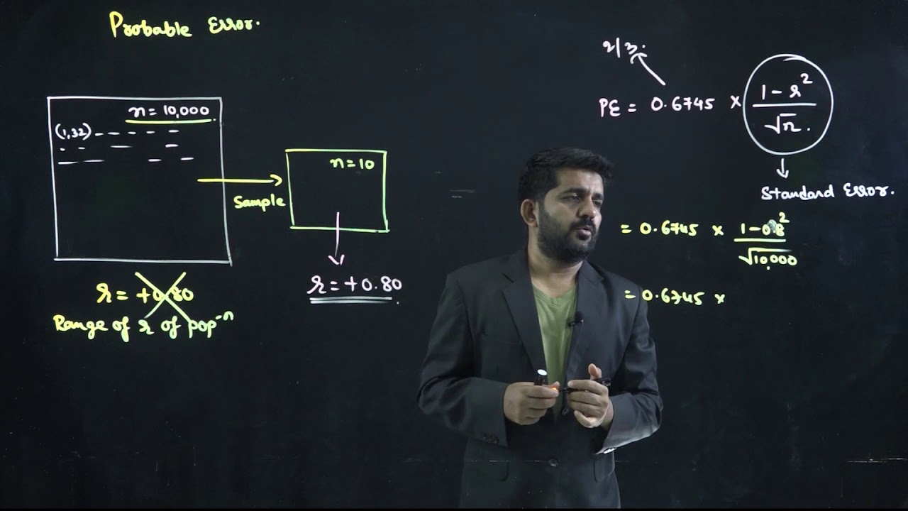 standard error and probable error