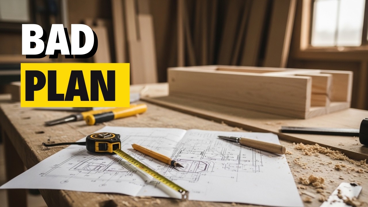 Why Many Woodworking Projects Fail Before the First Cut