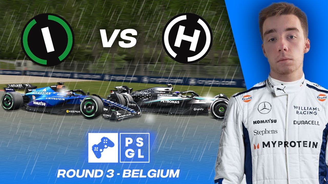 DRY TYRES ON A WET TRACK!? | PSGL Round 3 Belgium | F1 25