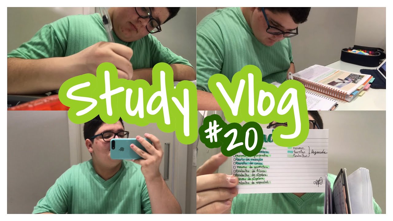 STUDY VLOG #20 || Feriado com estudos acumulados