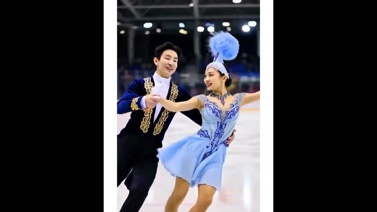 Ну как же в тебе всё красиво /Бақыт маған нұр боп қонды #фигурное #figureskating #iceskating #love 