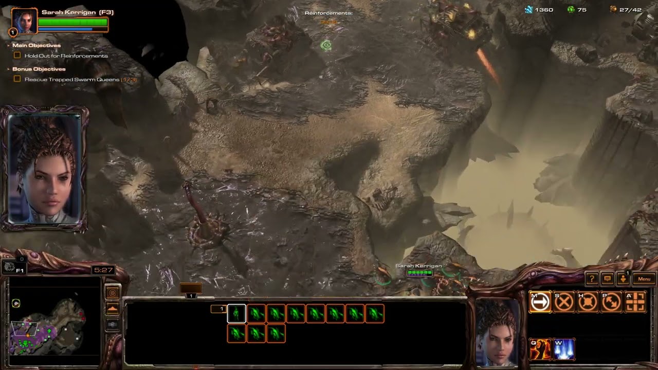 Starcraft 2: Heart Of The Swarm, Mission 2 Rendezvous