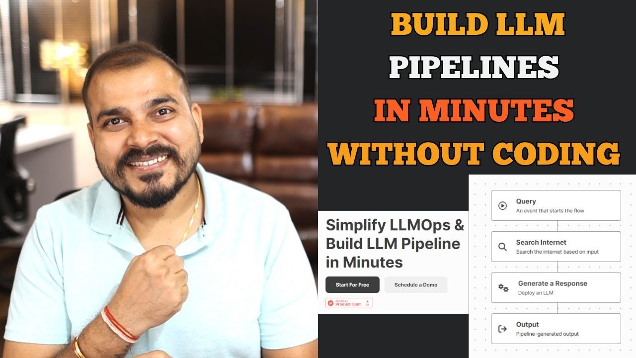 Simplify LLMOps & Build LLM Pipeline in Minutes