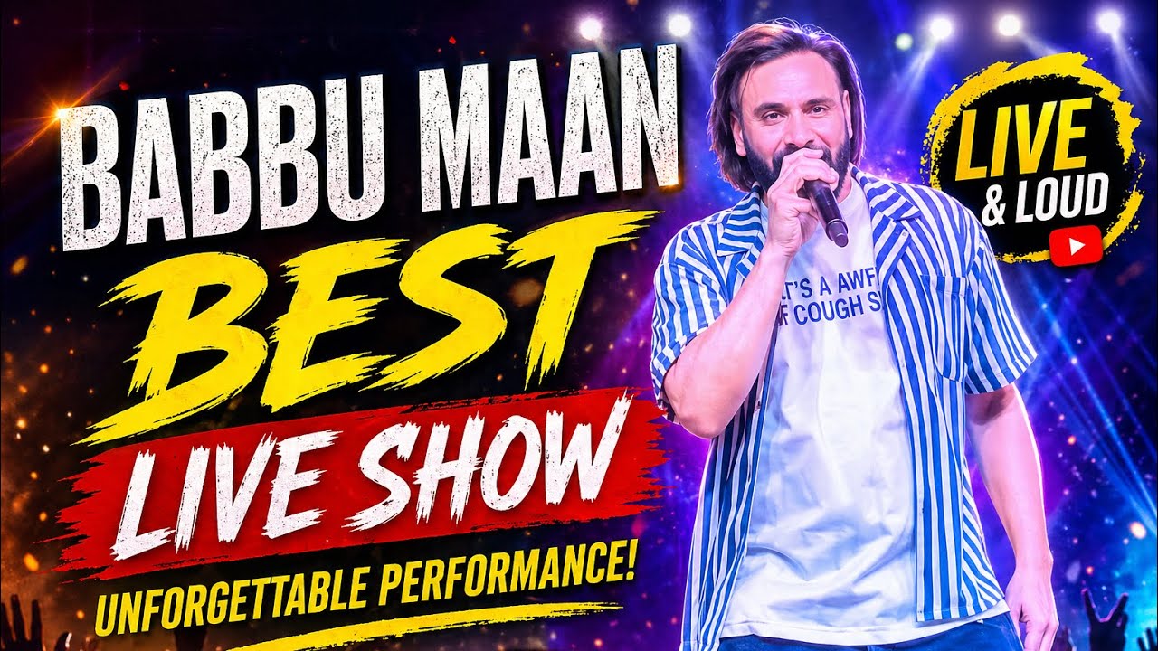 Babbu Maan Live Show Baddowal Ludhiana || Babbu Maan Live Show Today 20 4 2025 || Baddowal Ludhiana