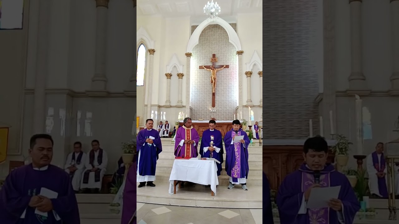 Serah Terima Pastor Parok Yang Baru.