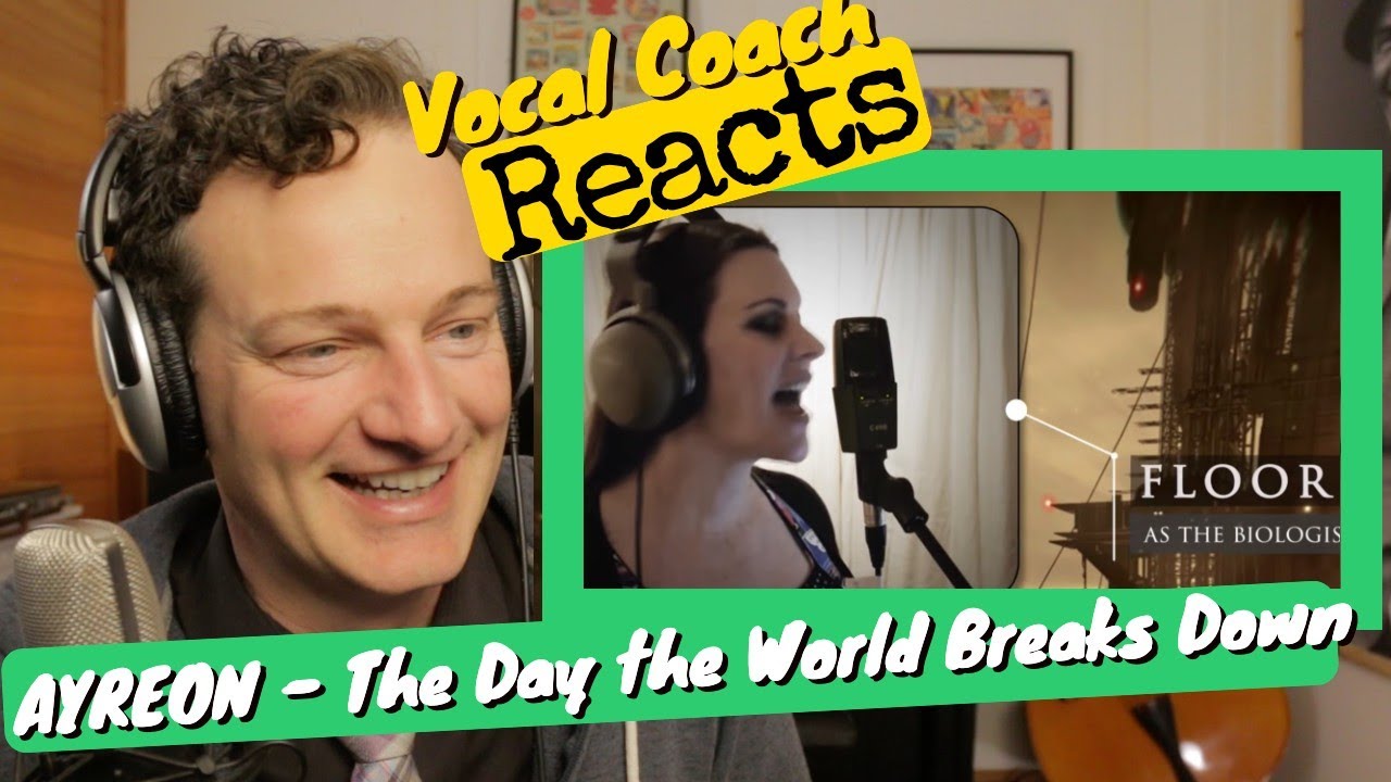 AYREON 'The Day the world breaks down' 🔴 Vocal Coach REACTS