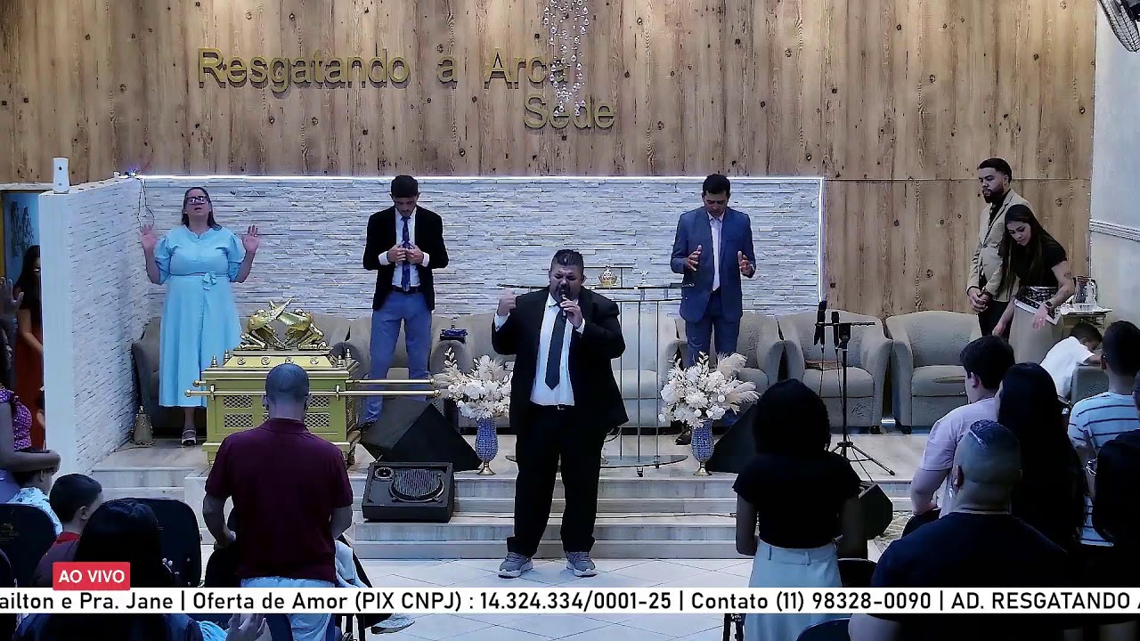 Culto da família domingo /  Resgatando a Arca / AO VIVO