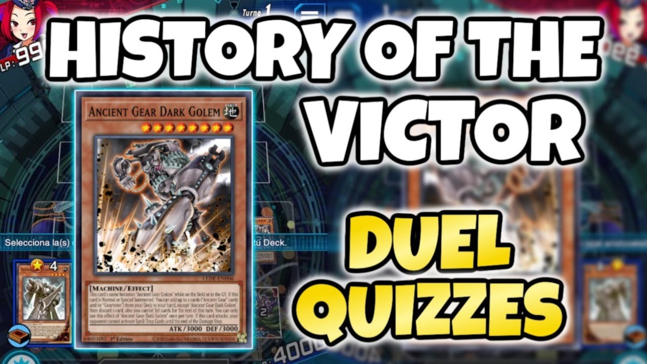 ANCIENT GEAR GOLEM!! History of the Victor - Duel Quizzes | Yu-Gi-Oh! Duel Links