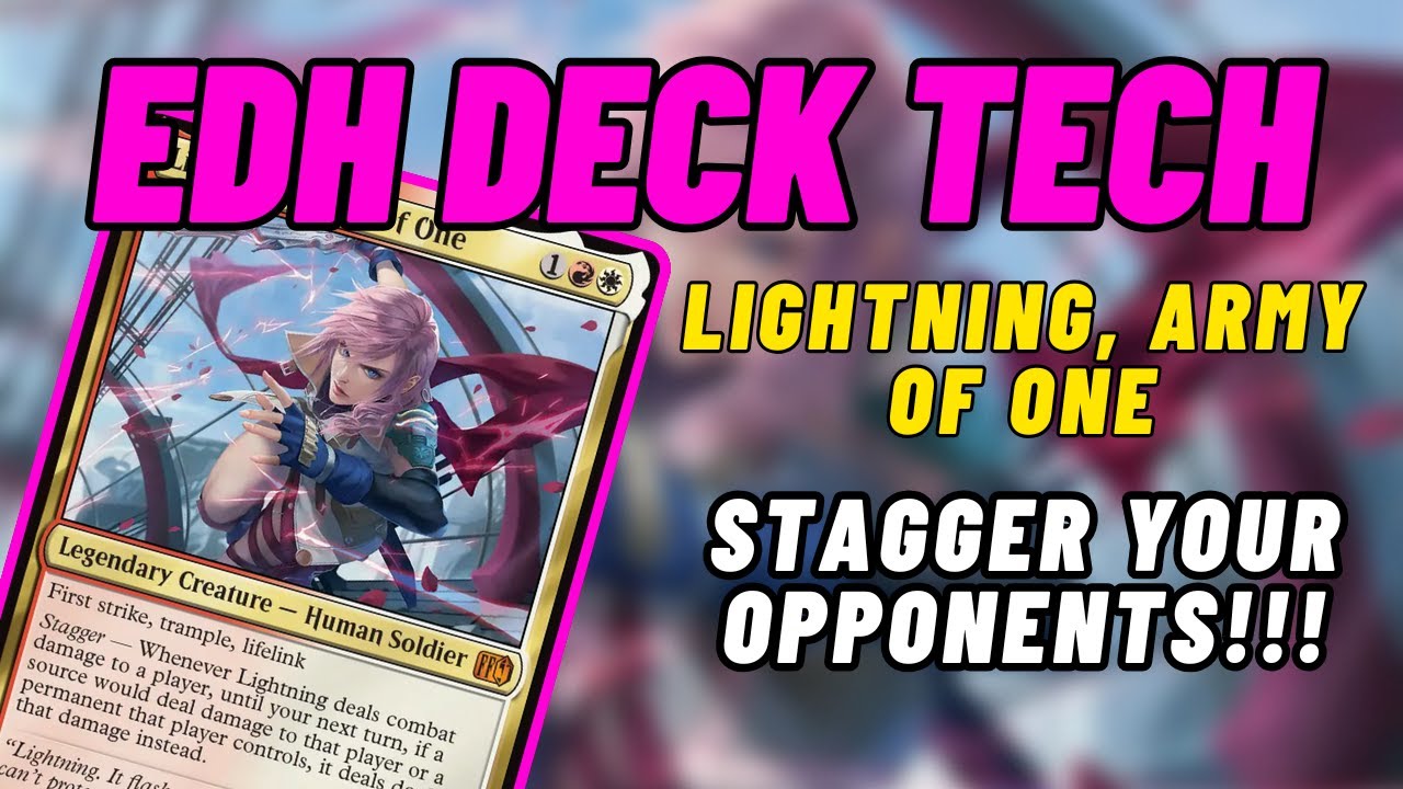 EDH Deck Tech - Lightning, Army of One - Stagger Your Opponents!!!!