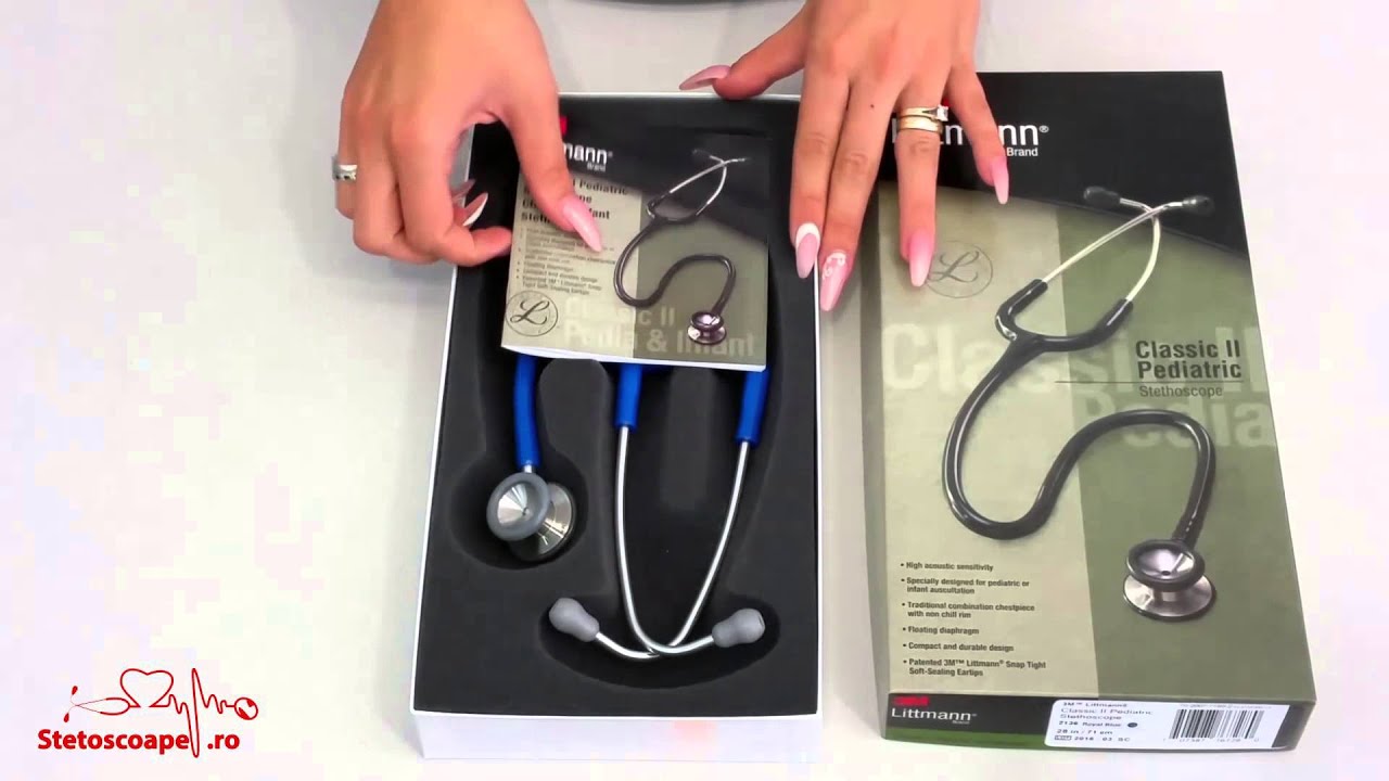 Stetoscoape.ro - Prezentare Stetoscop Littmann Classic II Pediatric