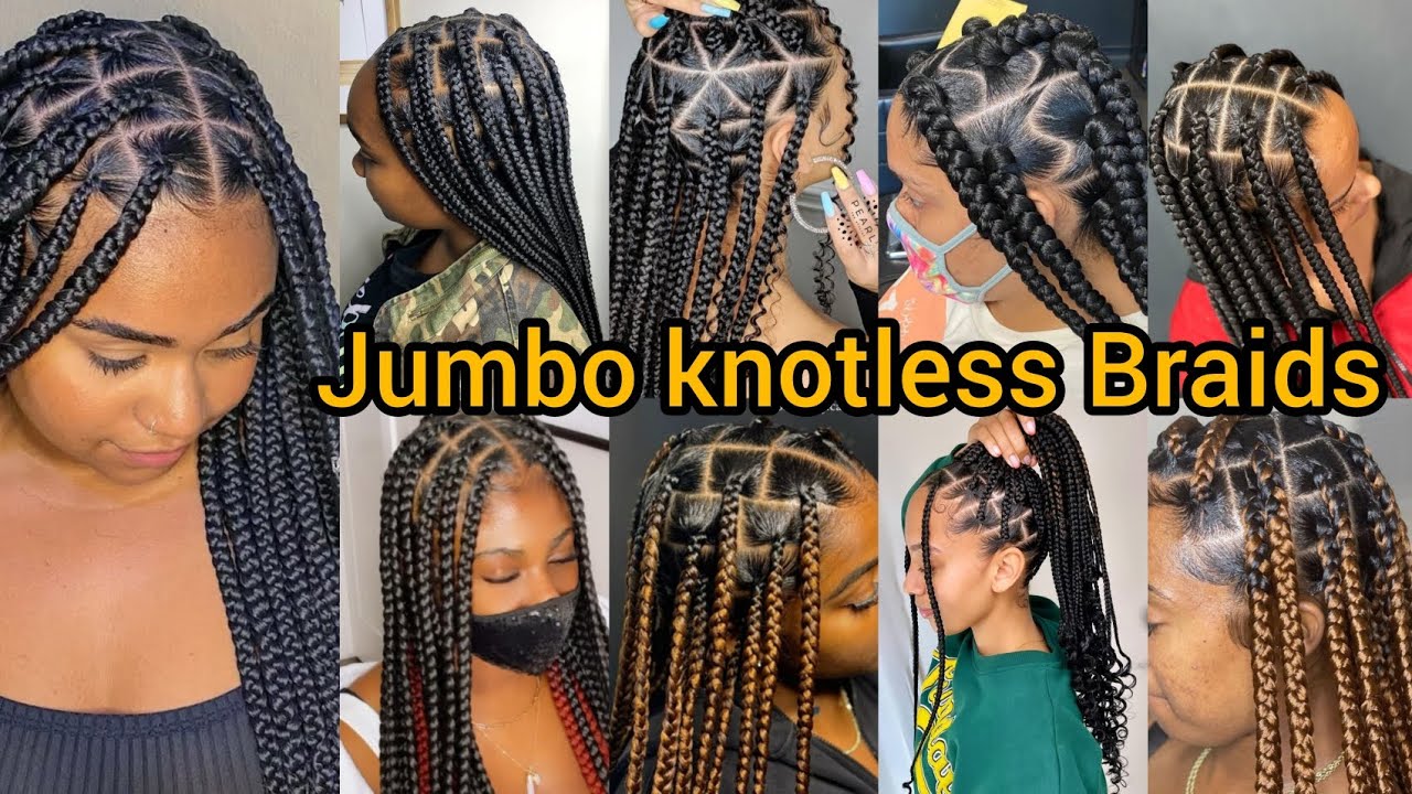 Jumbo Knotless Box Braids for Ladies | Knotless Long Braids | Twist Braids for black women 2025