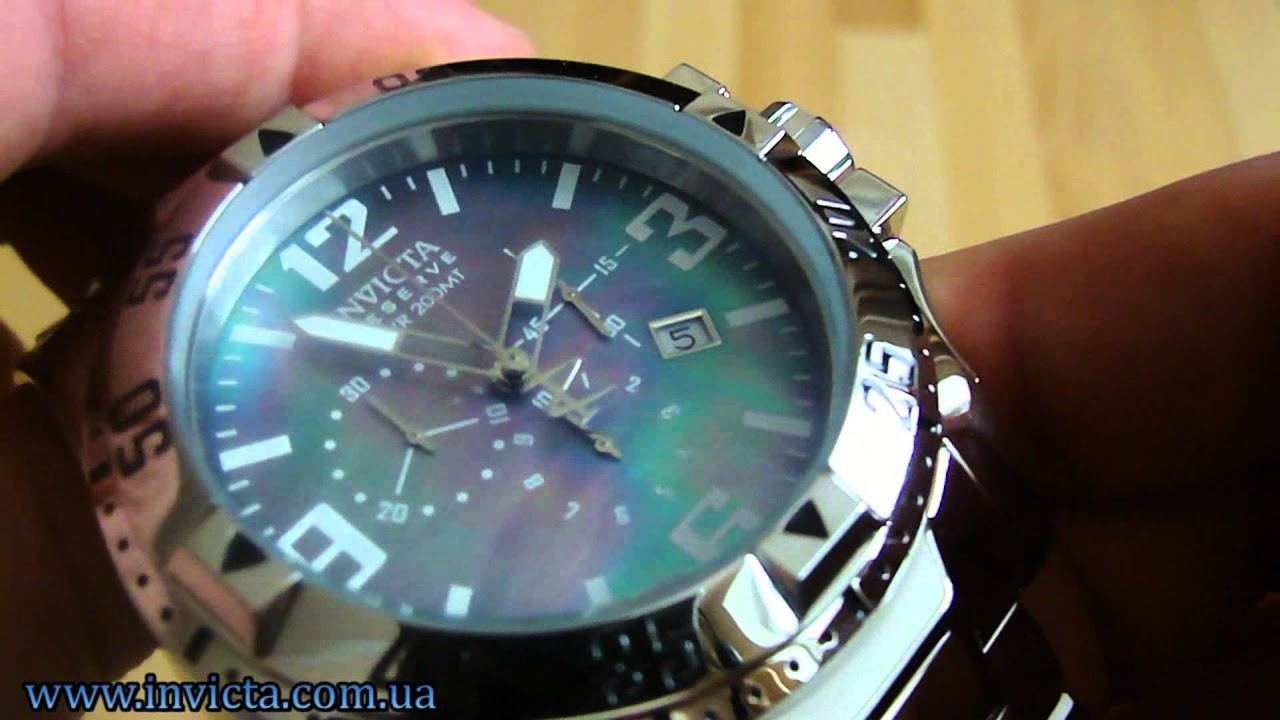 Invicta 6258 Reserve Excursion Swiss Made Chronograph