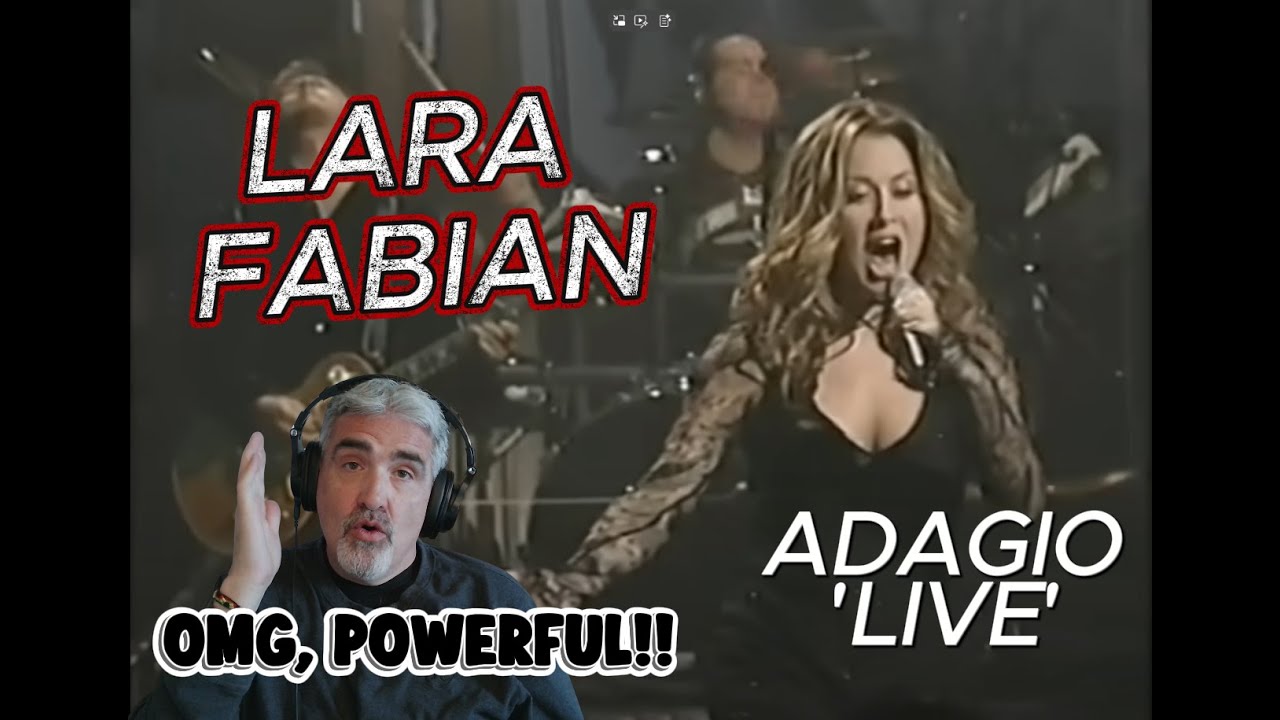 Reacting to Lara Fabian’s ICONIC Live ‘Adagio’ Performance