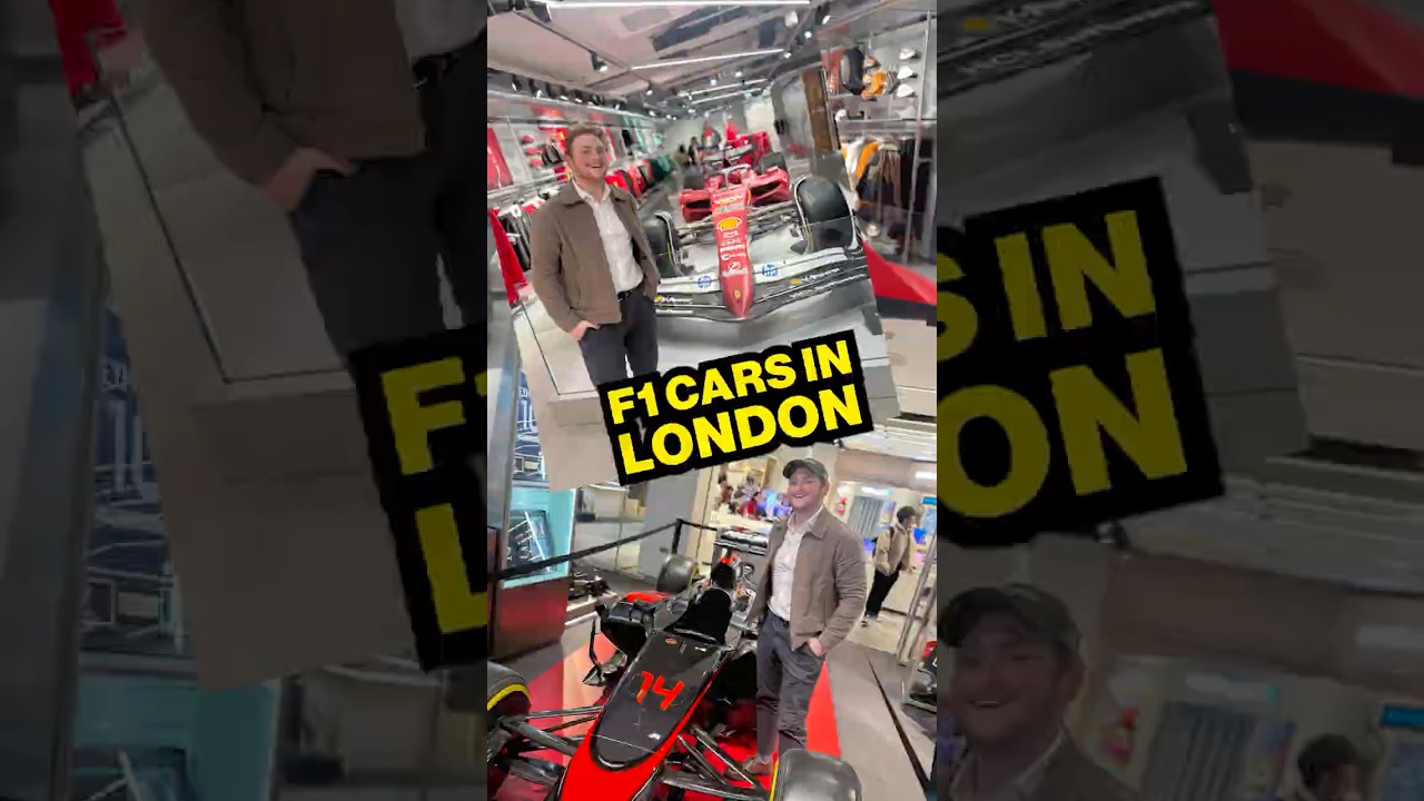 F1 Cars in London this Weekend!