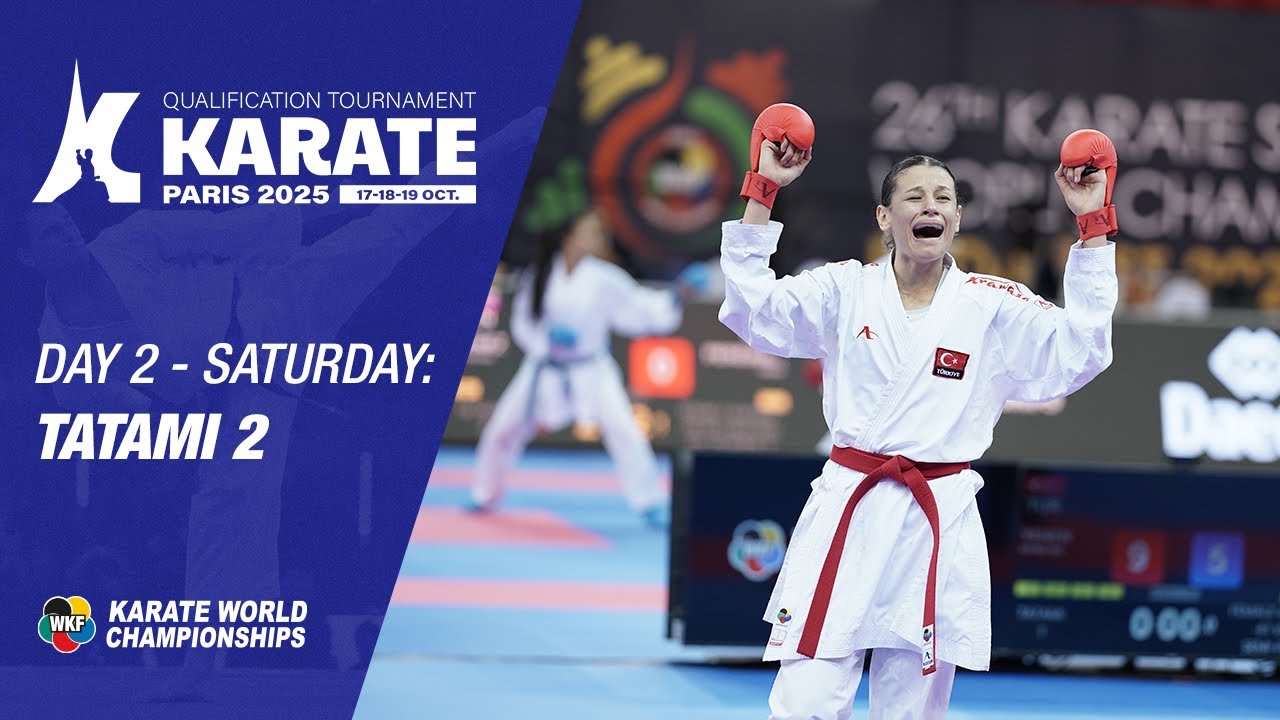Paris Qualification Tournament - SATURDAY - Eliminations - Tatami 2 | WORLD KARATE FEDERATION