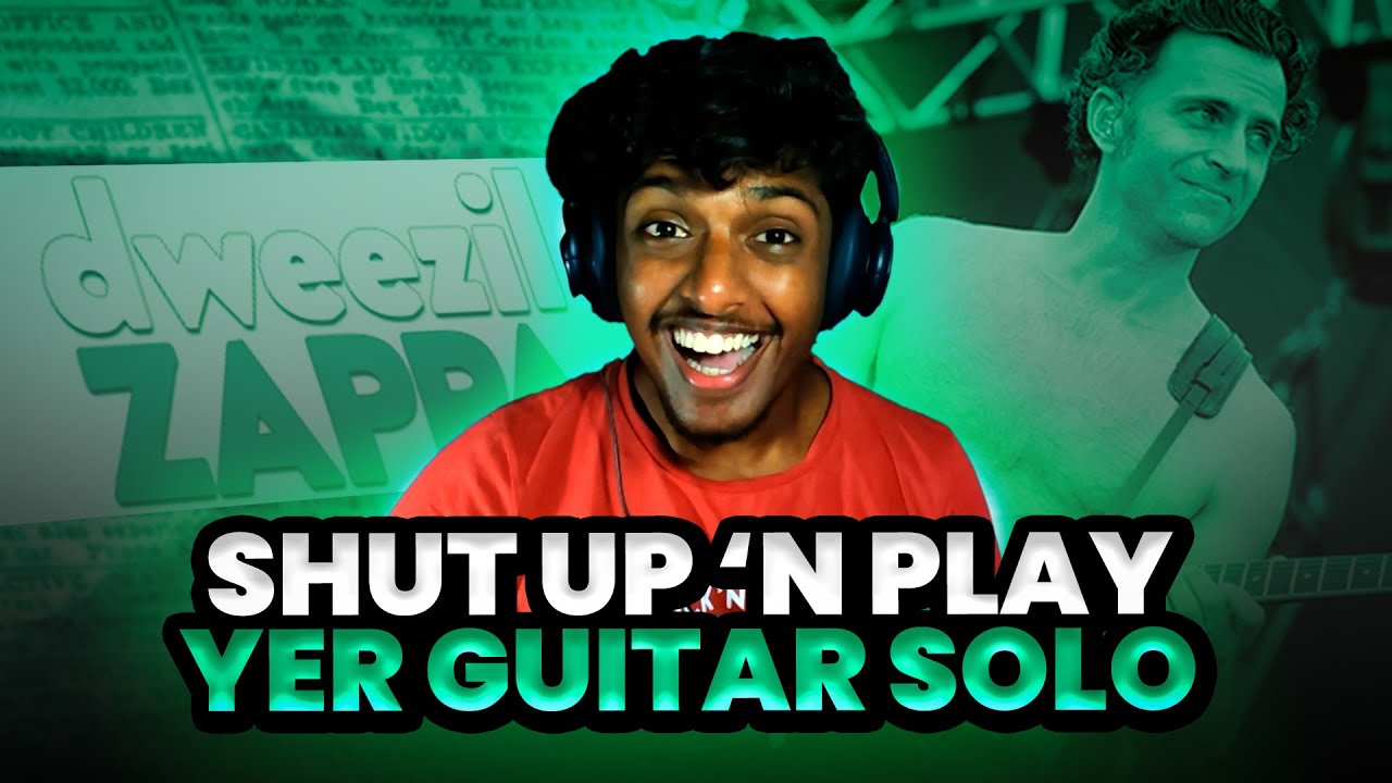 DWEEZIL ZAPPA | SHUT UP 'N PLAY YER GUITAR SOLO (Reaction!!)