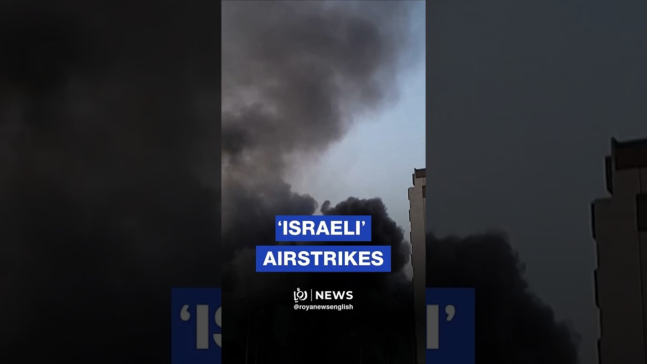 Footage shows moments 'Israeli' strikes hit Beirut building