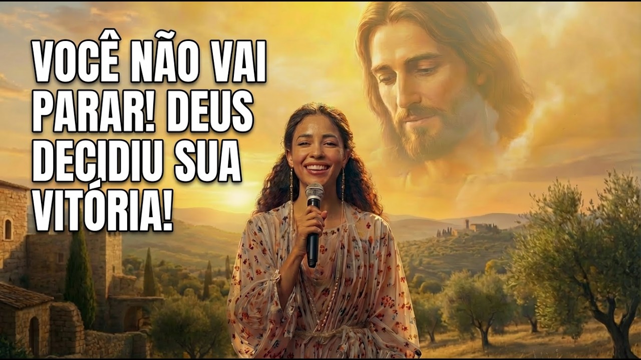 Você Não Vai Parar! DEUS Já Decidiu Sua VITÓRIA! #louvor