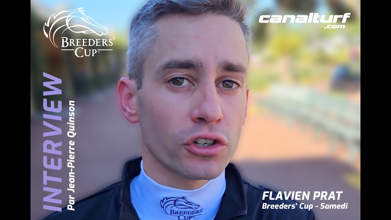 Interview Flavien Prat Breeders Cup 2023 Samedi