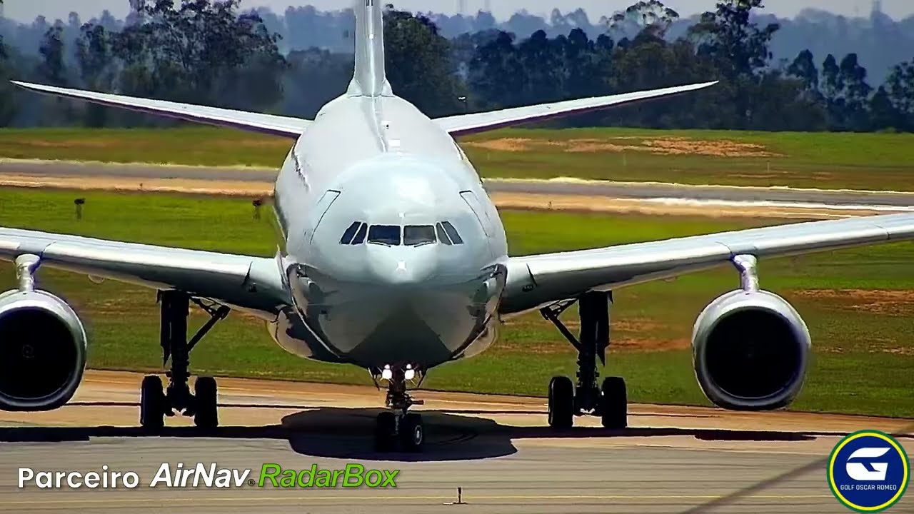PRIMEIRO VOO TESTE DO SEGUNDO KC-30 DA FAB EM VIRACOPOS