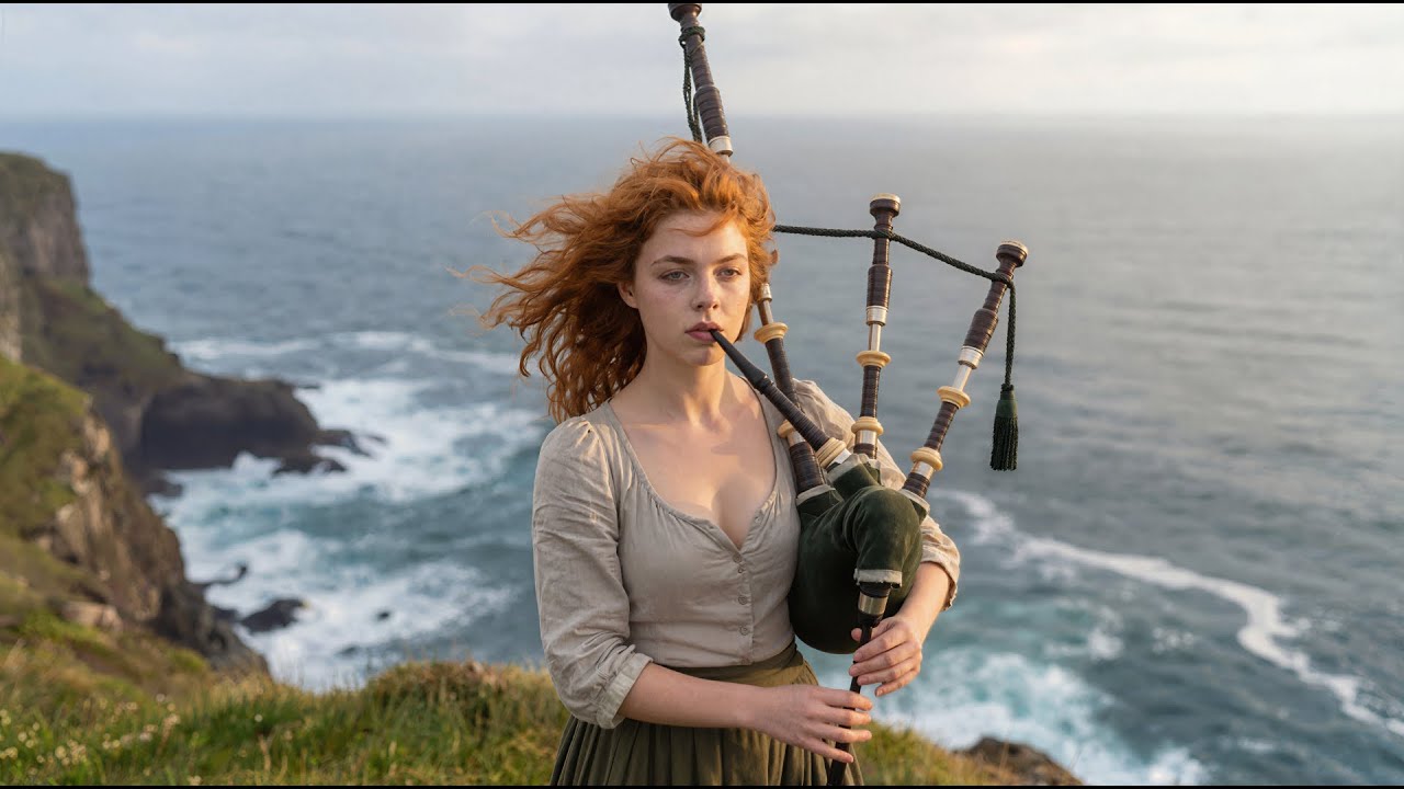Scottish Countryside Beauty | Bagpipes and Nature