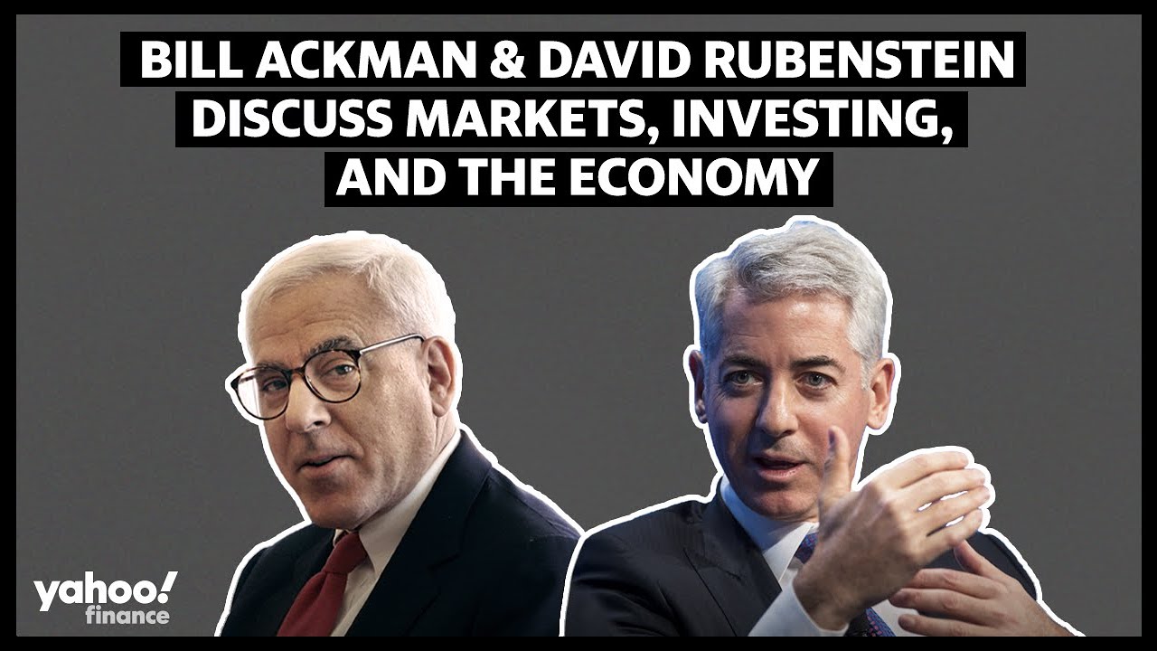 Bill Ackman and David Rubenstein discuss investing, the economy, and the 2020 presidential election