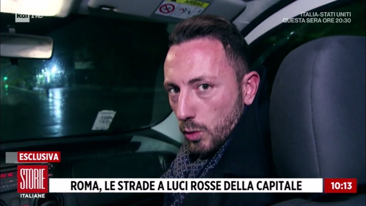 Roma, le strade a luci rosse della Capitale - Storie italiane 20/11/2018
