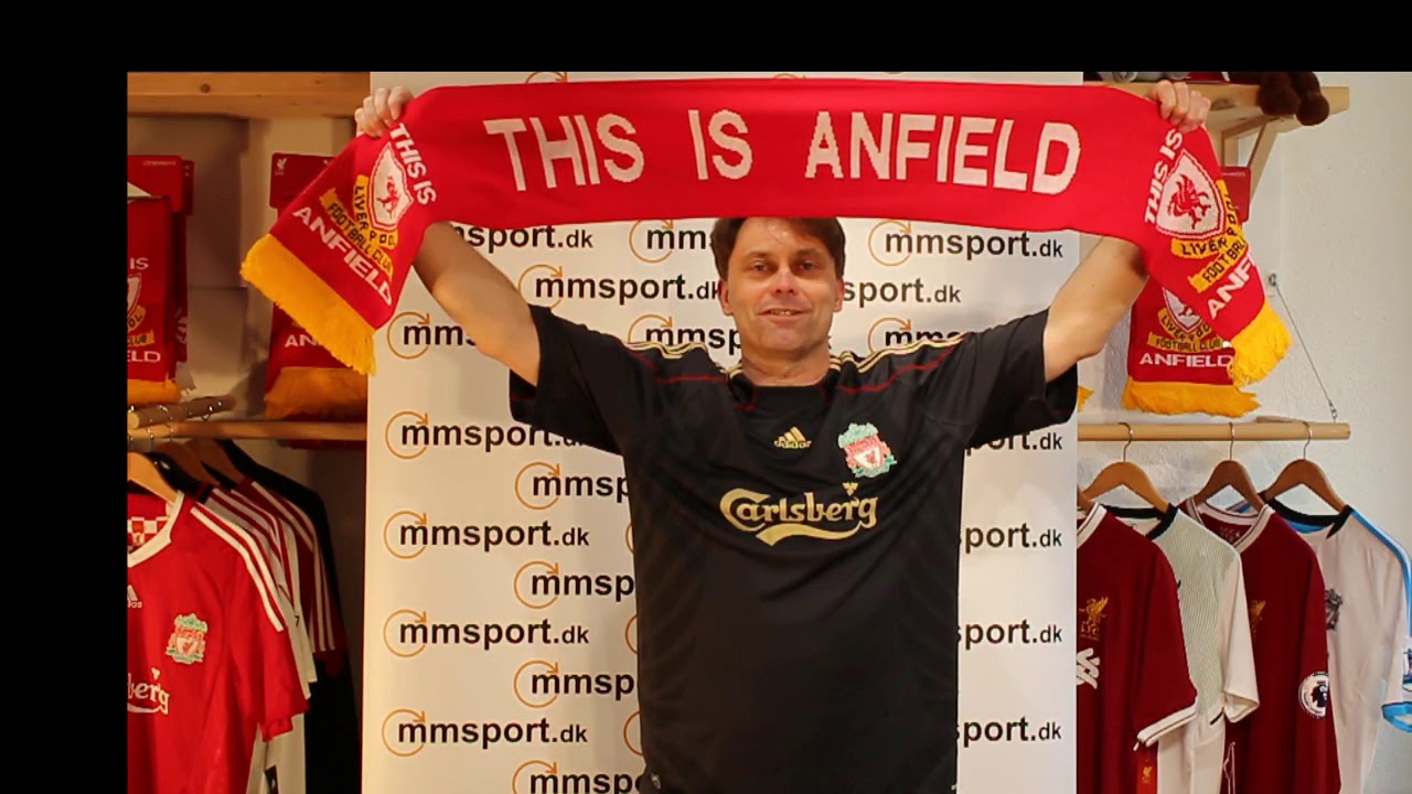 Liverpool trøje samling v. Sten Palk hos MM Sport